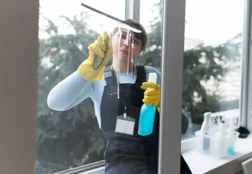 Nettoyage de vitres intérieures et extérieures à Montsalier